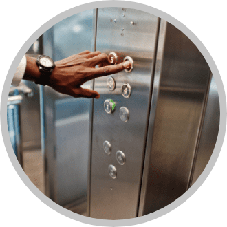 passenger elevator buttons